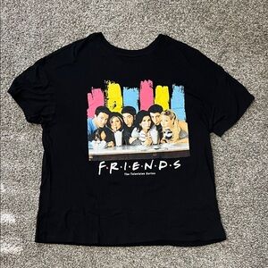 Black Friends TV Show Graphic T-Shirt